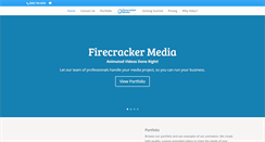 Desktop Screenshot of firecrackermedia.net